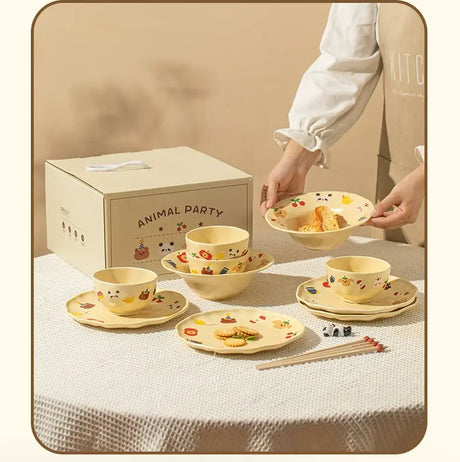 MH Elowen Stylish Tableware Set - Dinner Plate Gift Box from MH