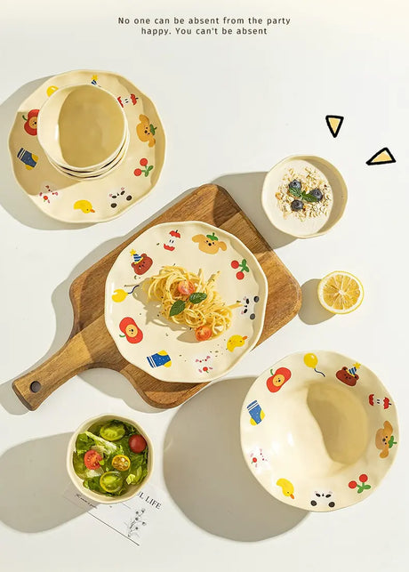 MH Elowen Stylish Tableware Set - Dinner Plate Gift Box from MH