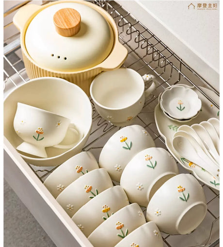 MH Elowen Vibrant Ceramic Chopstick Set from MH