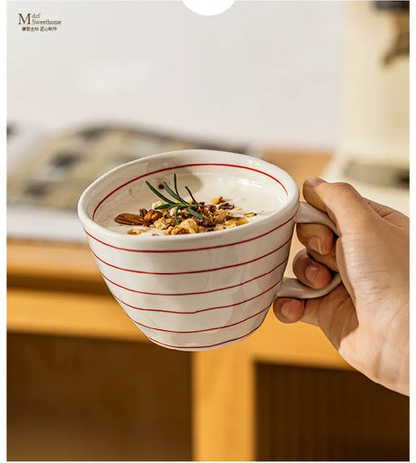MH Esmeralda Chic Elegant Ceramic Coffee Cup from MH