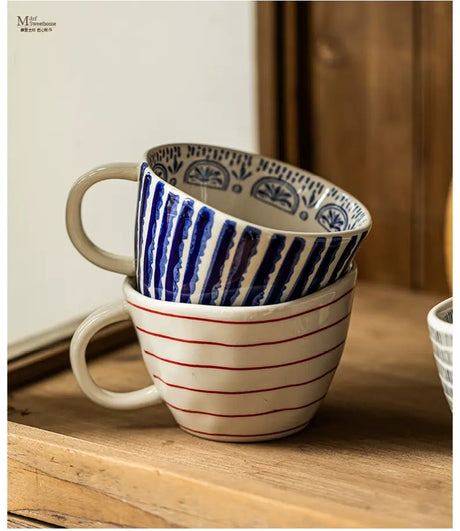 MH Esmeralda Chic Elegant Ceramic Coffee Cup from MH