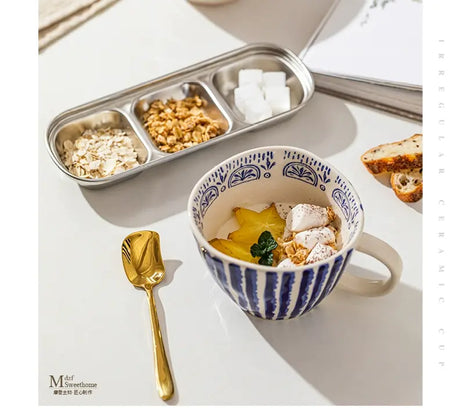 MH Esmeralda Chic Elegant Ceramic Coffee Cup from MH