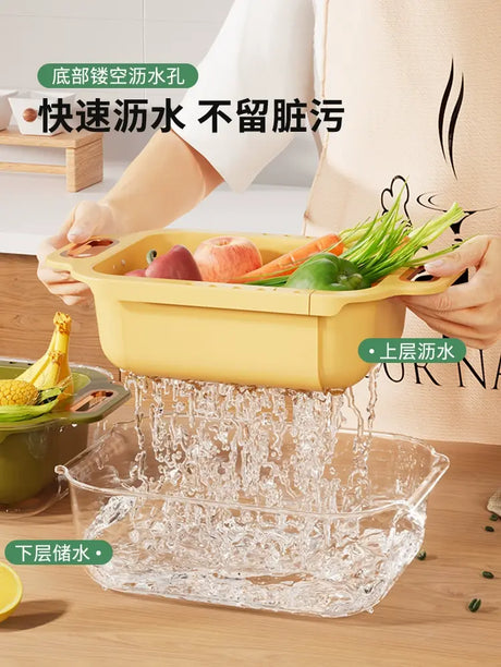 MH Giselle Stylish Double-layer Adjustable Drying Rack from MH
