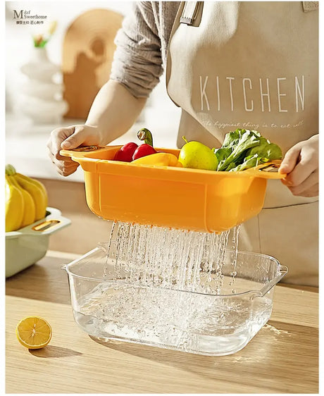 MH Giselle Stylish Double-layer Adjustable Drying Rack from MH