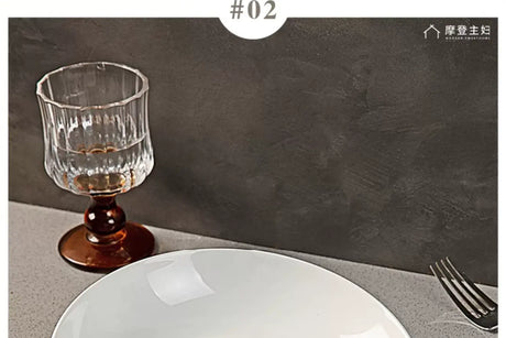MH Isabela Elegant Pure White Ceramic Dish Set from MH