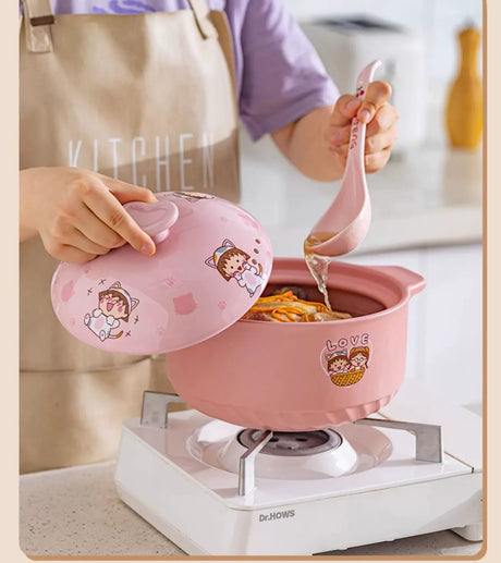 MH Isadora Charming Retro Soup Pot - Ceramic Casserole from MH
