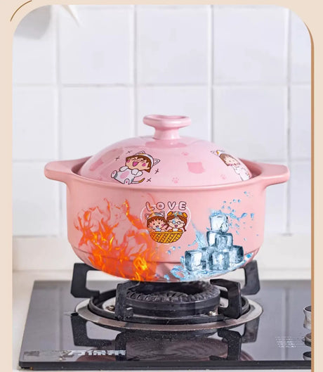 MH Isadora Charming Retro Soup Pot - Ceramic Casserole from MH