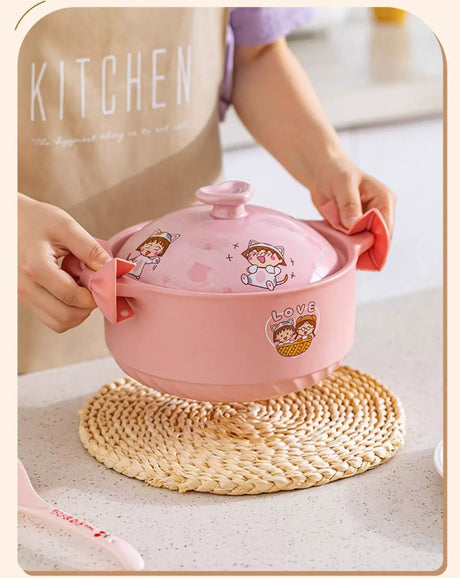 MH Isadora Charming Retro Soup Pot - Ceramic Casserole from MH