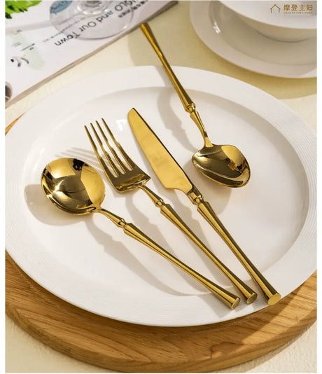 MH Isadora Elegant Stainless Steel Tableware Set from MH
