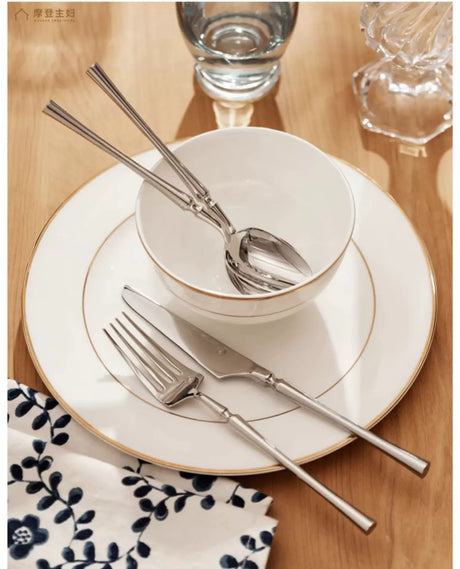 MH Isadora Elegant Stainless Steel Tableware Set from MH