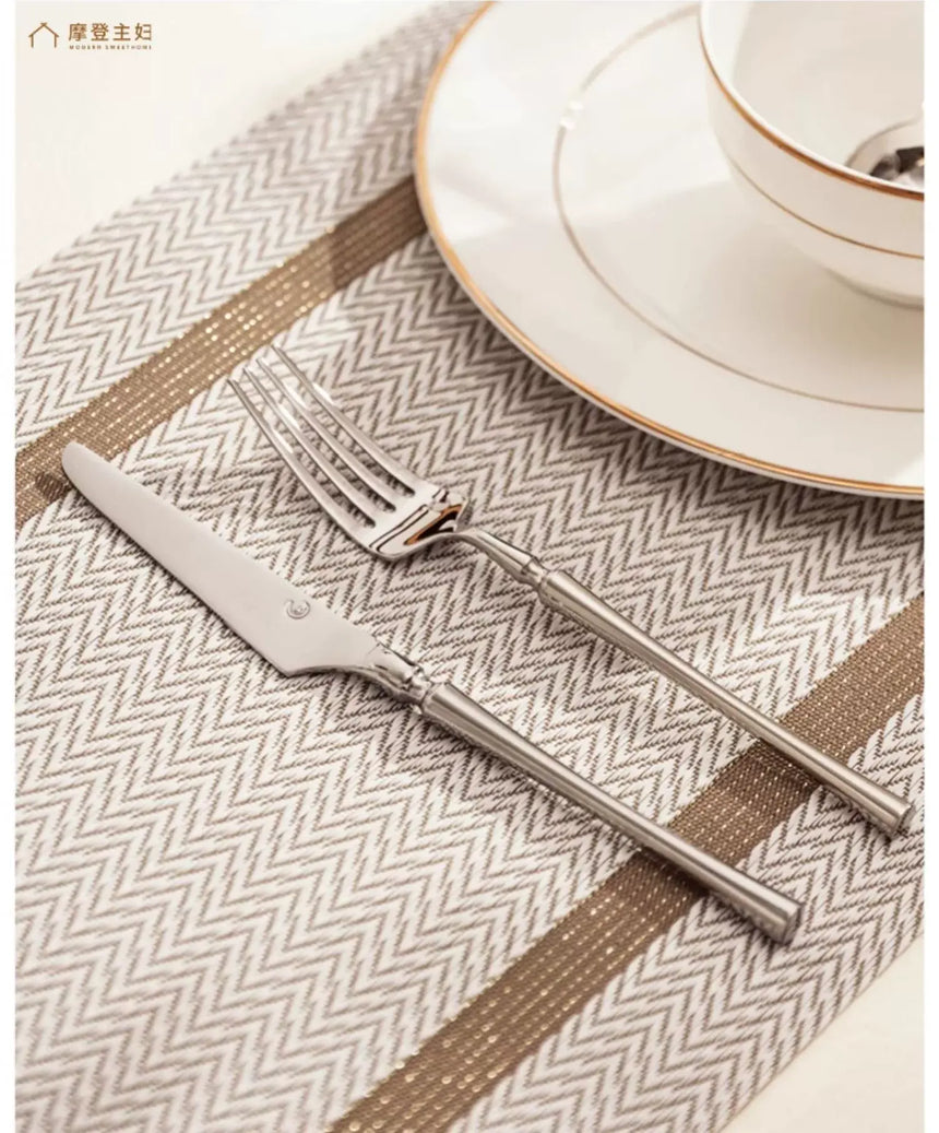 MH Isadora Elegant Stainless Steel Tableware Set from MH