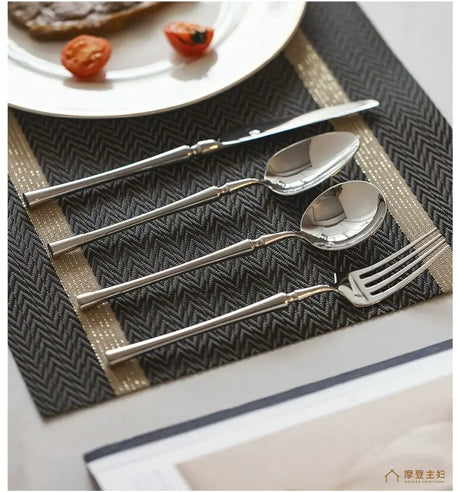 MH Isadora Elegant Stainless Steel Tableware Set from MH