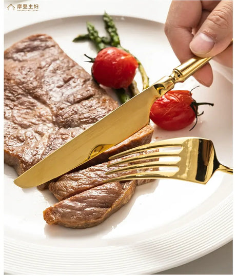MH Isadora Elegant Stainless Steel Tableware Set from MH