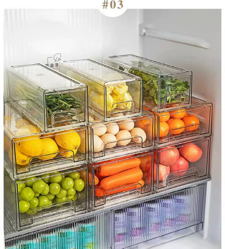 MH Isadora Sleek Design Food Storage Refrigerator Box from MH