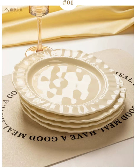 MH Isolde Chic Elegant Dinner Plate Tableware from MH