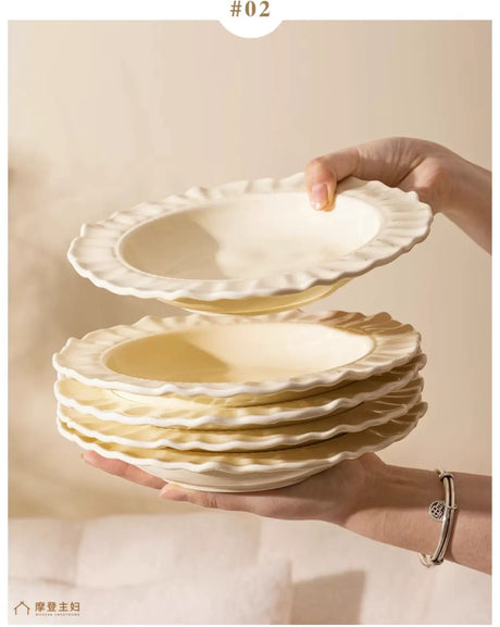 MH Isolde Chic Elegant Dinner Plate Tableware from MH