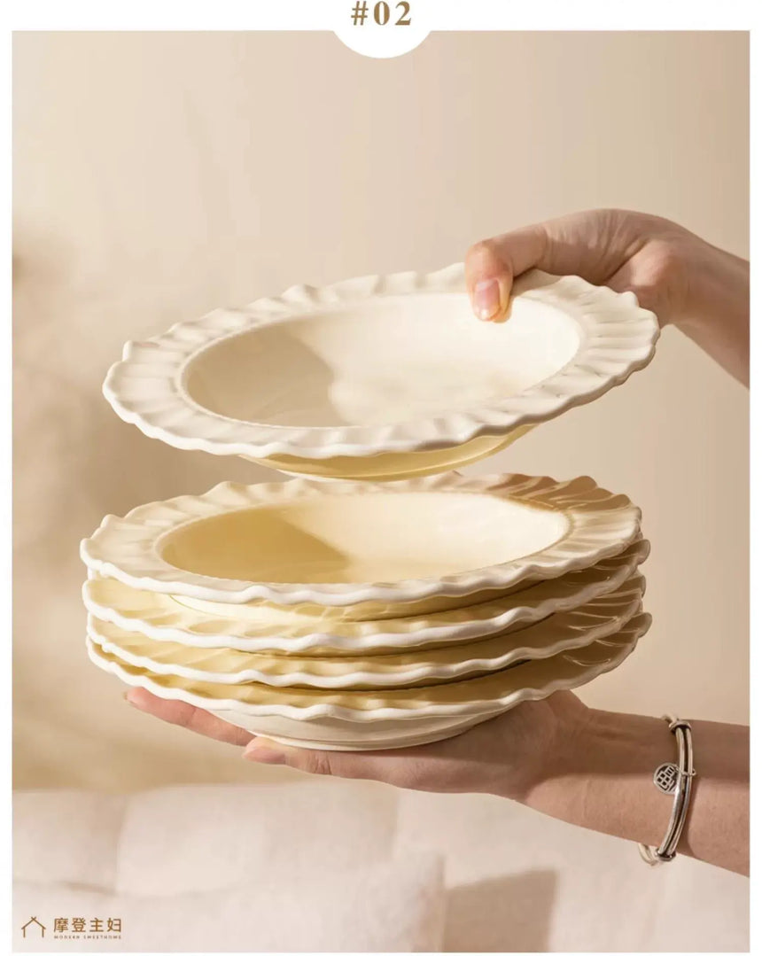 MH Isolde Chic Elegant Dinner Plate Tableware from MH
