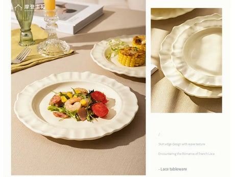 MH Isolde Chic Elegant Dinner Plate Tableware from MH