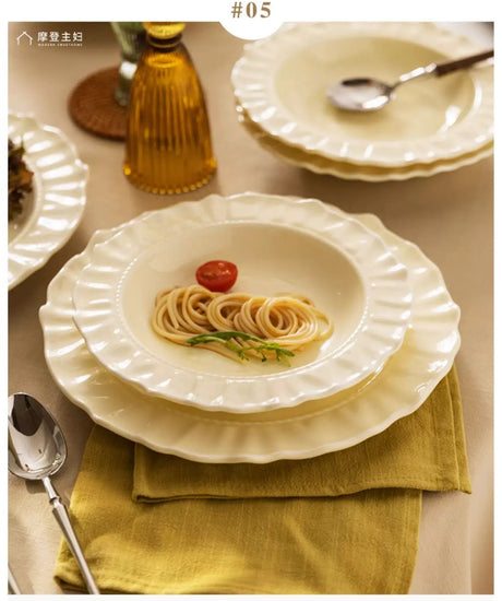 MH Isolde Chic Elegant Dinner Plate Tableware from MH
