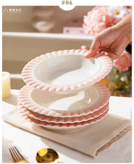 MH Isolde Chic Elegant Dinner Plate Tableware from MH