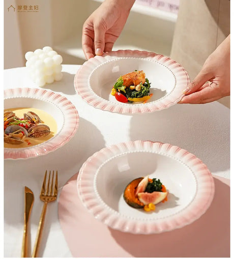 MH Isolde Chic Elegant Dinner Plate Tableware from MH