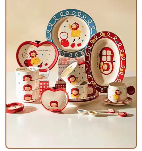 MH Isolde Elegant Ceramic Tableware Set from MH