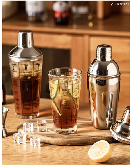 MH Isolde Elegant Glassware Cocktail Tool Set from MH
