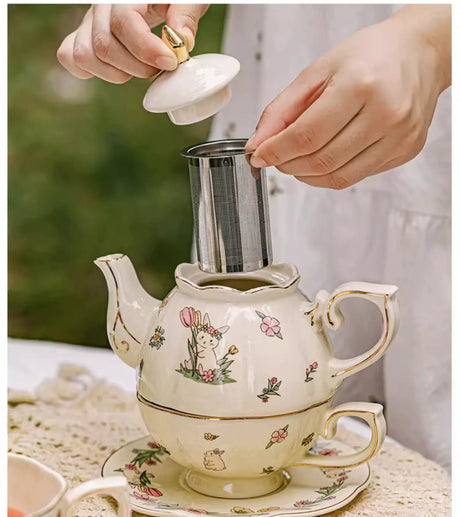 MH Isolde Elegant Porcelain Teapot Set from MH