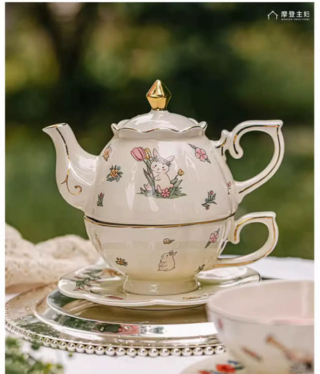 MH Isolde Elegant Porcelain Teapot Set from MH