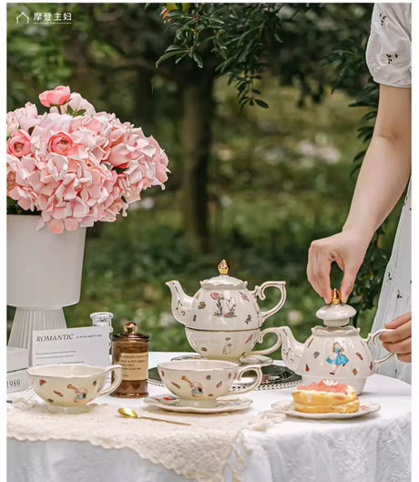 MH Isolde Elegant Porcelain Teapot Set from MH