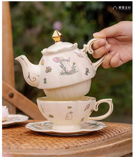 MH Isolde Elegant Porcelain Teapot Set from MH