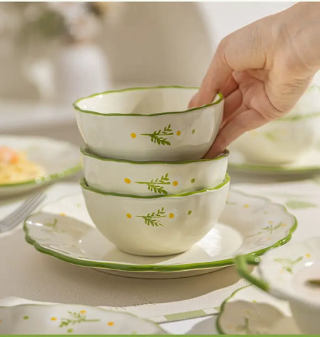 MH Keisuke Elegant Colorful Durable Tableware Set from MH