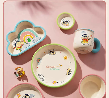 MH Kyoshi Brightly Colored Tableware Set for Kids' Birthdays. from MH