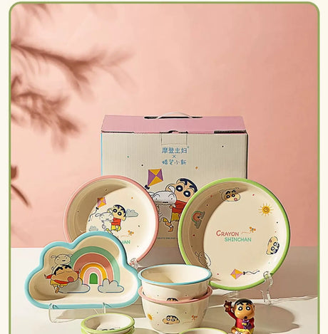 MH Kyoshi Brightly Colored Tableware Set for Kids' Birthdays. from MH