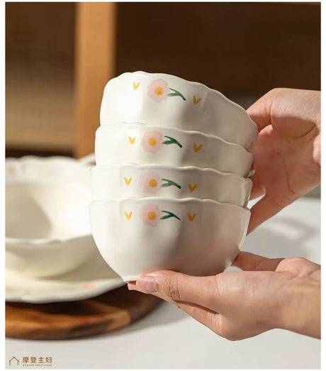 MH Lysandra Elegant Dining Set Premium Ceramic Tableware from MH