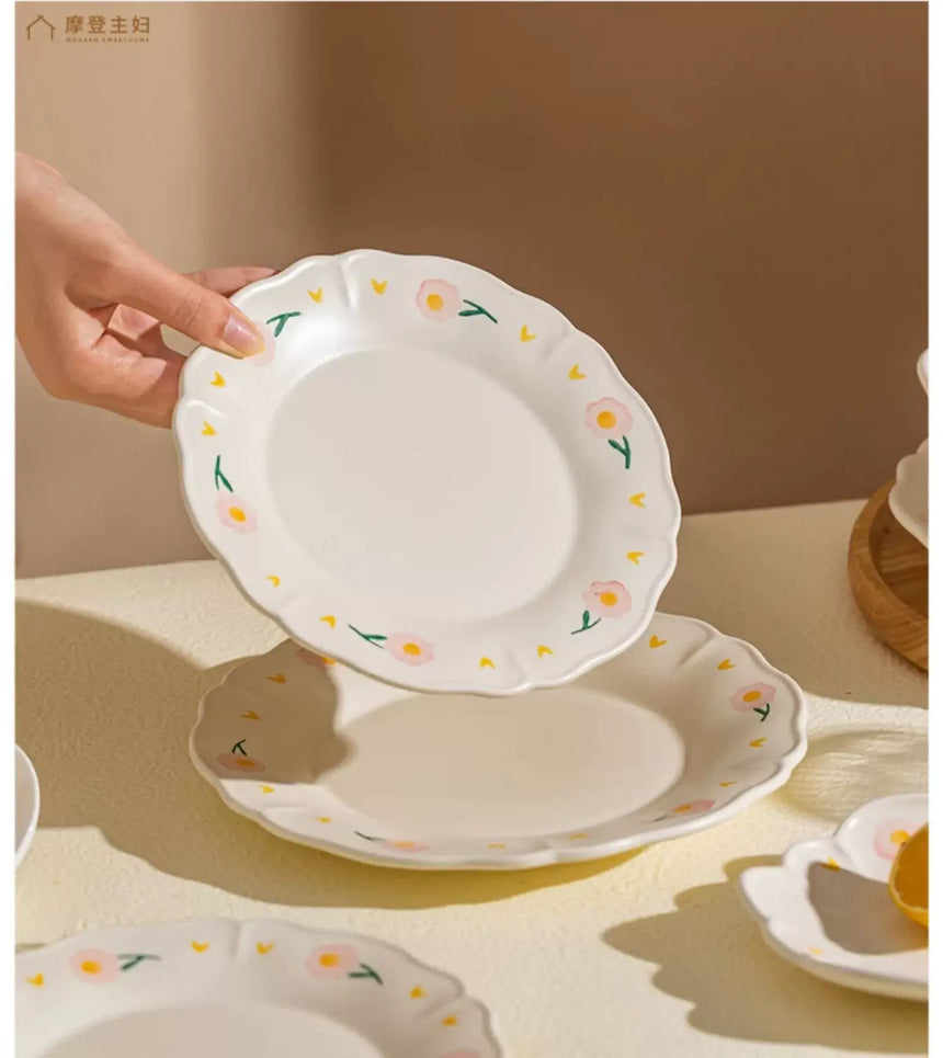 MH Lysandra Elegant Dining Set Premium Ceramic Tableware from MH