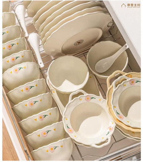 MH Lysandra Elegant Dining Set Premium Ceramic Tableware from MH