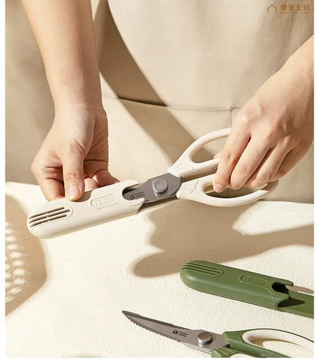 MH Takayuki Versatile Stainless Steel Kitchen Scissors from MH