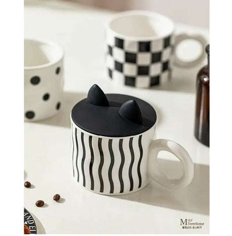 MH Taobao Elegant Insulated Glass Coffee Cup from MH