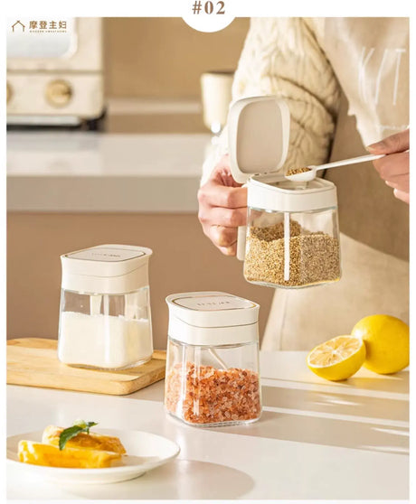 MH Valencia Sophia Elegant Kitchen Set Seasoning Pots from MH