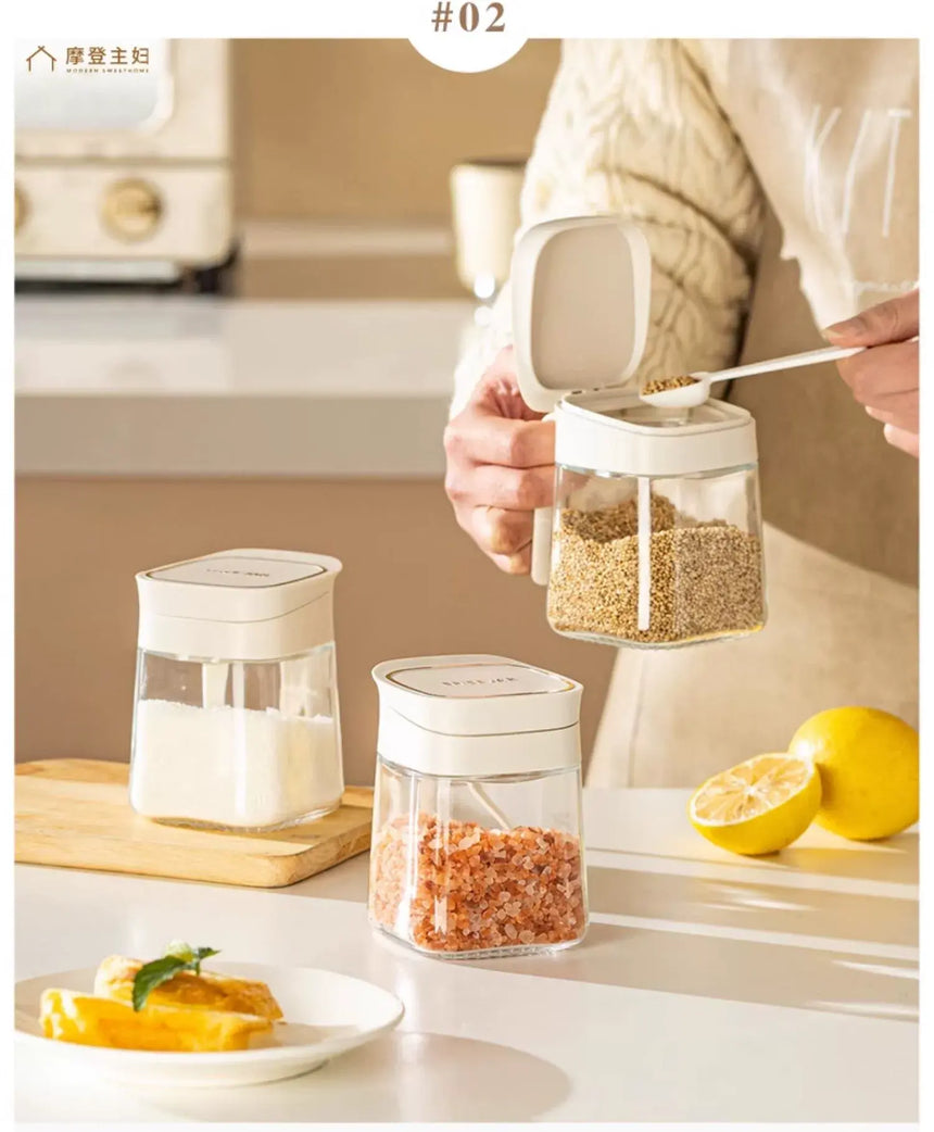 MH Valencia Sophia Elegant Kitchen Set Seasoning Pots from MH