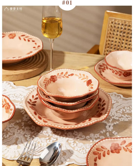 MH Valentina Elegant Modern Ceramic Dish Set from MH