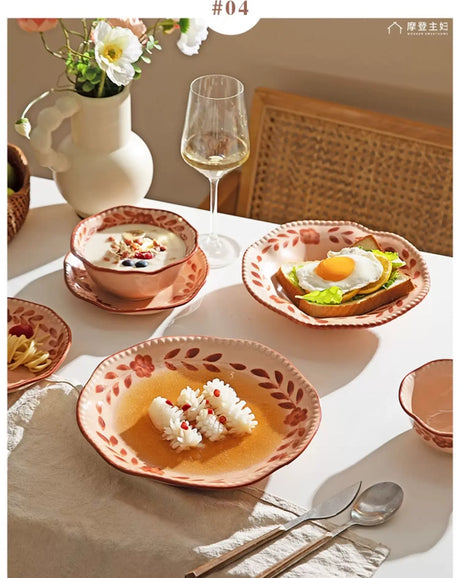 MH Valentina Elegant Modern Ceramic Dish Set from MH
