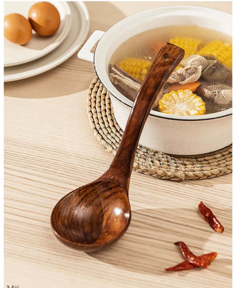 MH Yamaguchi Hana Sleek Ergonomic Wooden Spoon from MH