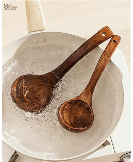 MH Yamaguchi Hana Sleek Ergonomic Wooden Spoon from MH