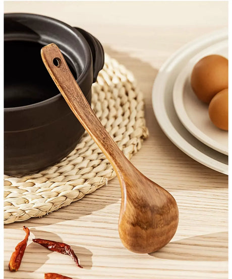 MH Yamaguchi Hana Sleek Ergonomic Wooden Spoon from MH