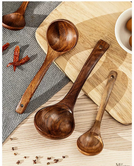 MH Yamaguchi Hana Sleek Ergonomic Wooden Spoon from MH