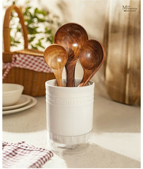 MH Yamaguchi Hana Sleek Ergonomic Wooden Spoon from MH