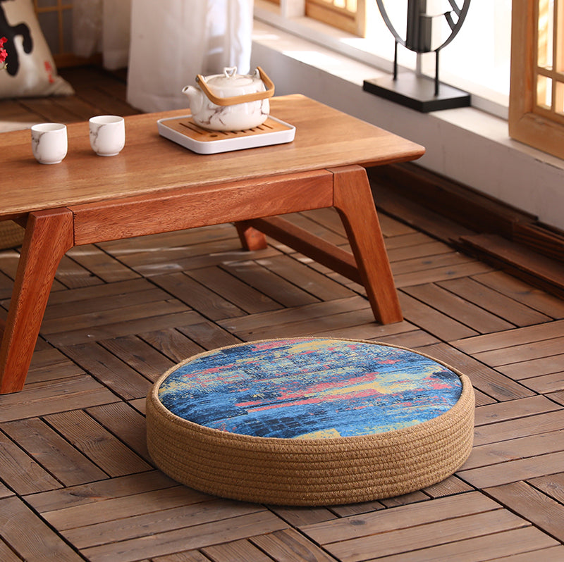 MINGHUA Aomori Cozy Round Tatami Cushion from MINGHUA