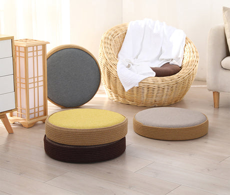 MINGHUA Aomori Cozy Round Tatami Cushion from MINGHUA